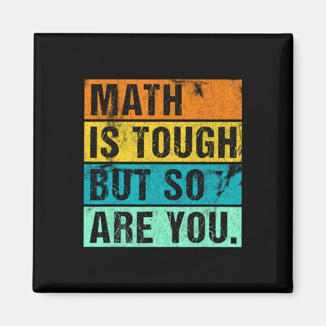 Íman A Matemática É Difícil Mas Você Também É Volta às  (Frente)