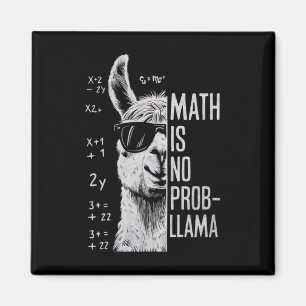 Íman A Matemática Não É Prob-llama Llama Engraçado Home