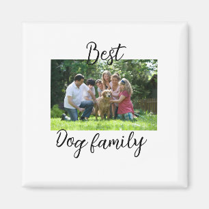 Íman A melhor família de cachorros mãe pai animal de es
