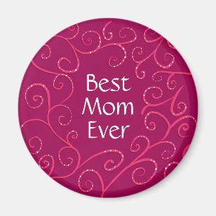 Íman A melhor mãe, cada vez elegante, turma rosa modern