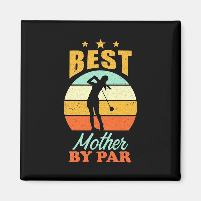Íman A Melhor Mãe De Golfe De Par (Frente)