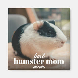 Íman A Melhor Mãe De Hamster Alguma Vez Personalizada F
