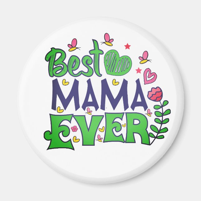 Íman A melhor mãe de sempre (Frente)