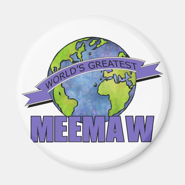 Íman A Melhor MeeMaw do Mundo (Frente)