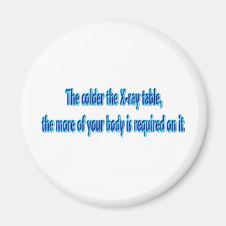 Íman A Mesa De Raios-X.... Radiologia Engraçada