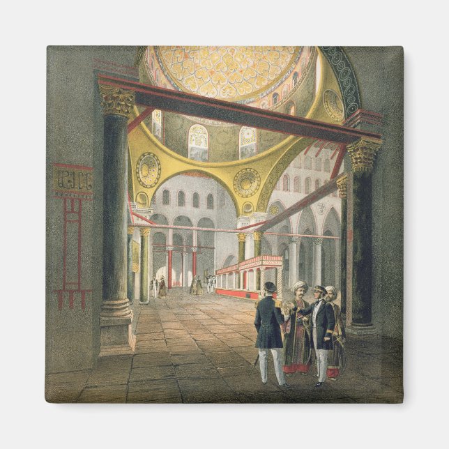 Íman A Mesquita El Aksa, de "Souvenirs of Jerusalem", (Frente)