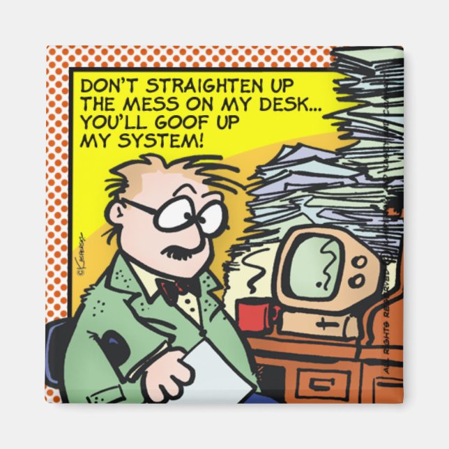 Íman A Mess Na Minha Mesa (Frente)