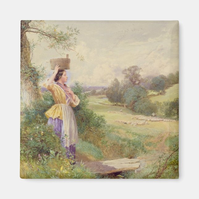 Íman A Milkmaid, 1860 (Frente)