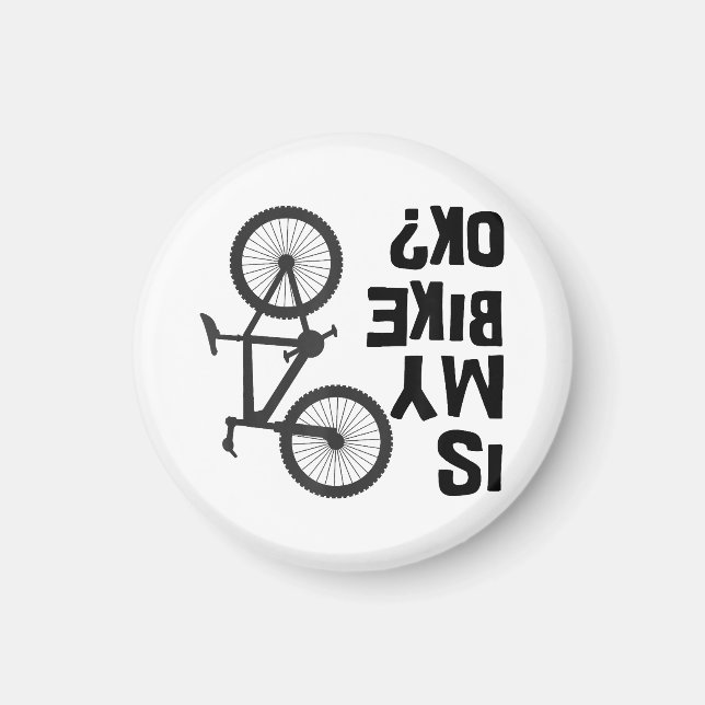 Íman A Minha Bicicleta Está Engraçada? (Frente)