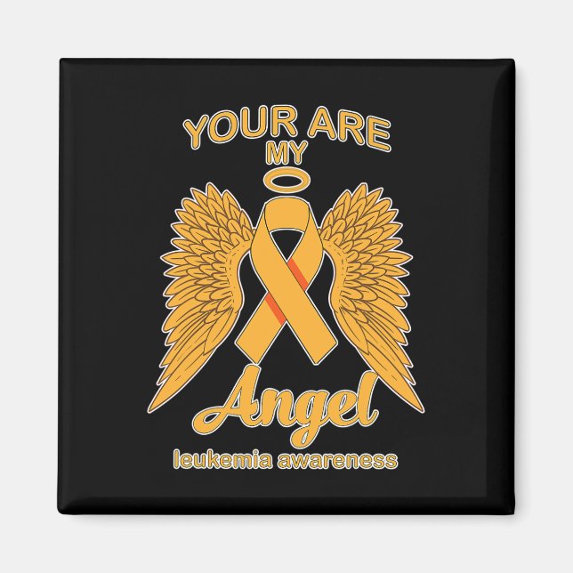 Íman A Minha Consciência da Leucemia Angel (Frente)