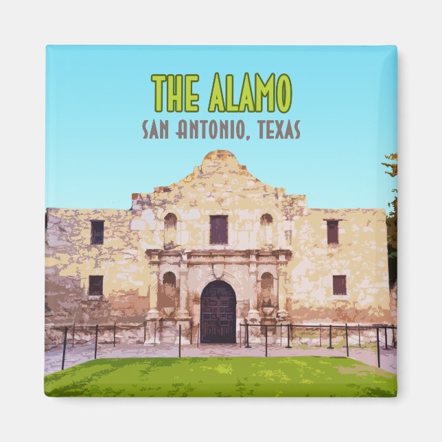 Íman A Missão Alamo San Antonio Texas (Frente)