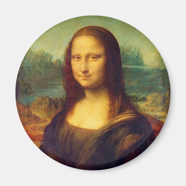 Íman A Mona Lisa por Leonardo Da Vinci (Frente)