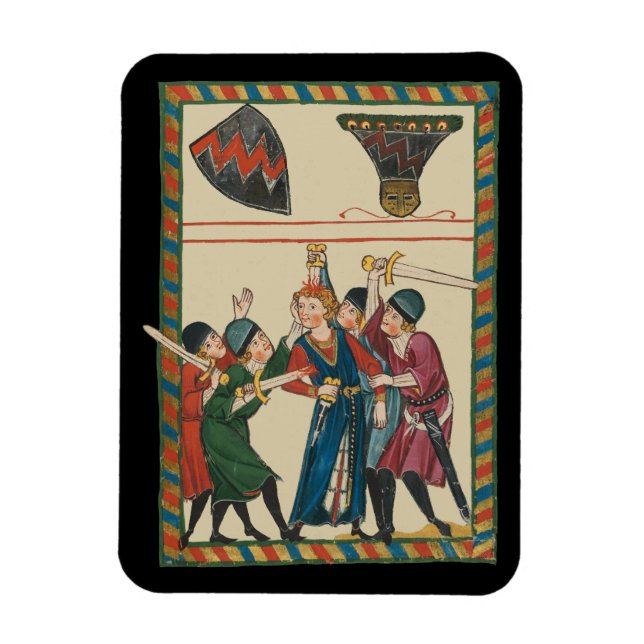 Íman A Morte De Reinmar von Brennenberg Arte Medieval (Vertical)