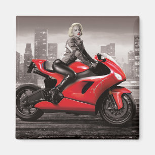 Íman A motocicleta de Marilyn