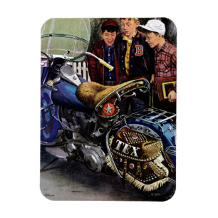 Íman A motocicleta de Tex
