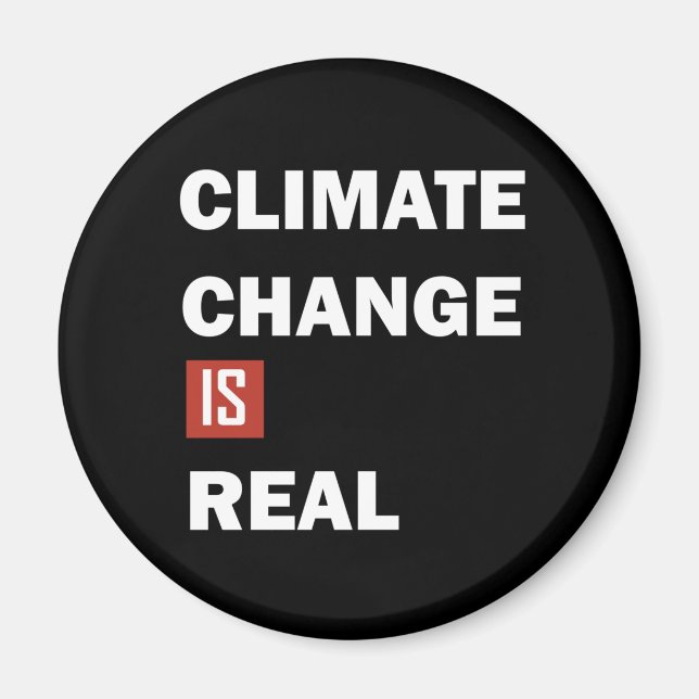 Íman A mudança climática é uma verdadeira consciência a (Frente)