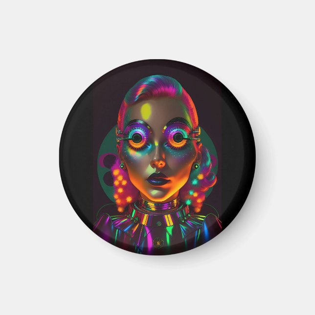 Íman A Mulher Elétrica (Frente)