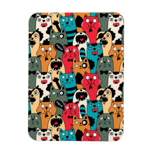 Íman A multidão de gatos