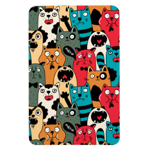 Íman A multidão de gatos