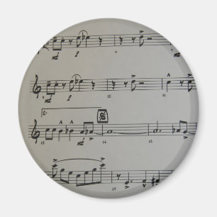 Íman A música nota o ímã