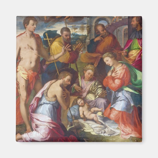 Íman A Natal, 1534 (petróleo no painel) (Frente)