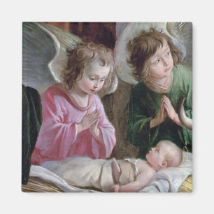 Íman A Natividade, do Buxtehude Altar, 1400-10