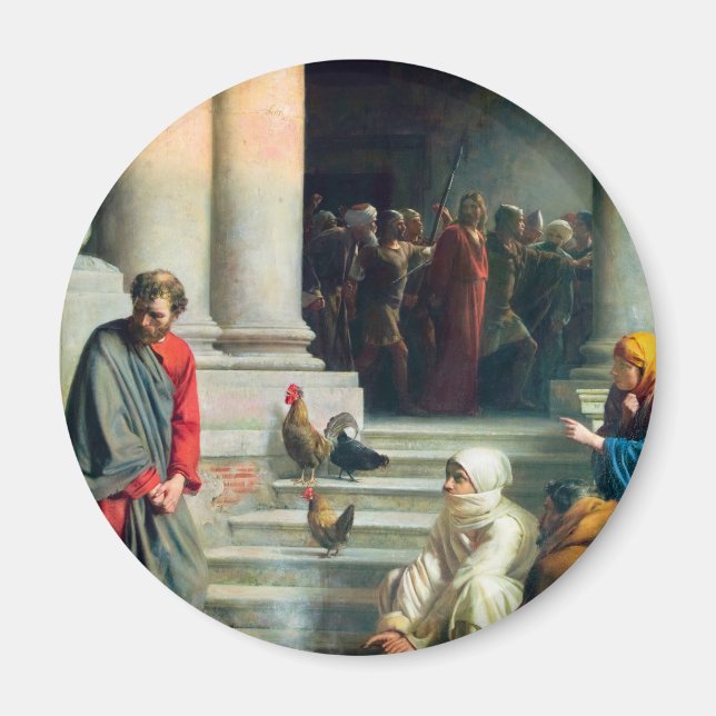 Íman A negação de Peter por Carl Bloch (Frente)