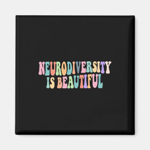Íman A Neurodiversidade é uma bela consciência do autis