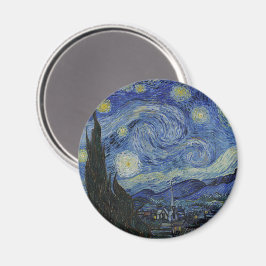 Íman A Noite Estrelada de Van Gogh: O Turbilhão de Sonh