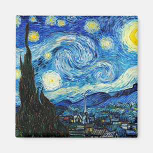 Íman A Noite Estrelada de Vincent Van Gogh