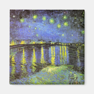 Íman A noite estrelado de Vincent van Gogh sobre o