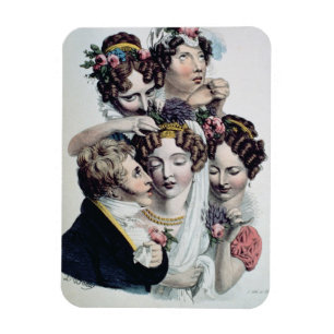 Íman A noiva, c.1820 (litho)