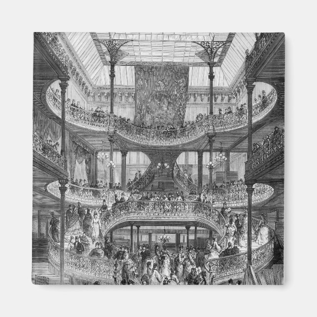 Íman A Nova Escadaria em "Au Bon Marche" (Frente)