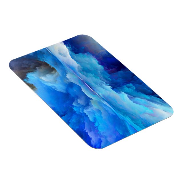 Íman A nuvem abstrato do SlipperyJoe trabalho de arte c (Lado Direito)