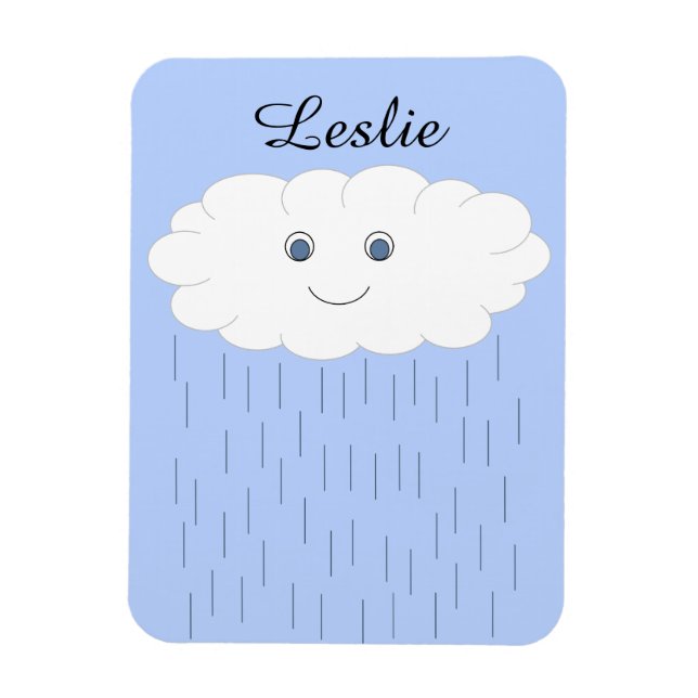 Íman A nuvem chuvosa traz um sorriso: (Vertical)