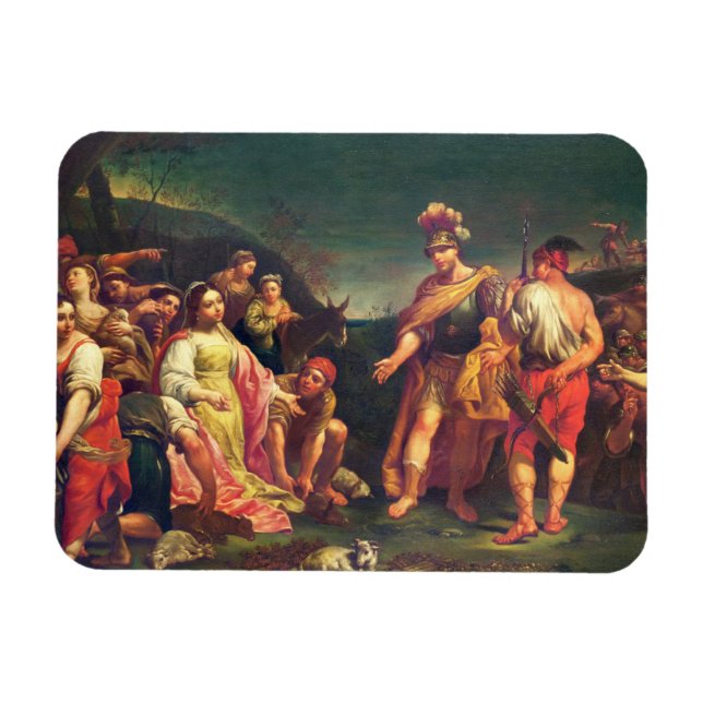 Íman A oferta da Abigail antes de David (Horizontal)
