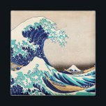 Íman A onda do Excelente na Arte Japonesa de Kanagawa<br><div class="desc">A onda do Excelente de Kanagawa vence o ímã de arte japonês</div>