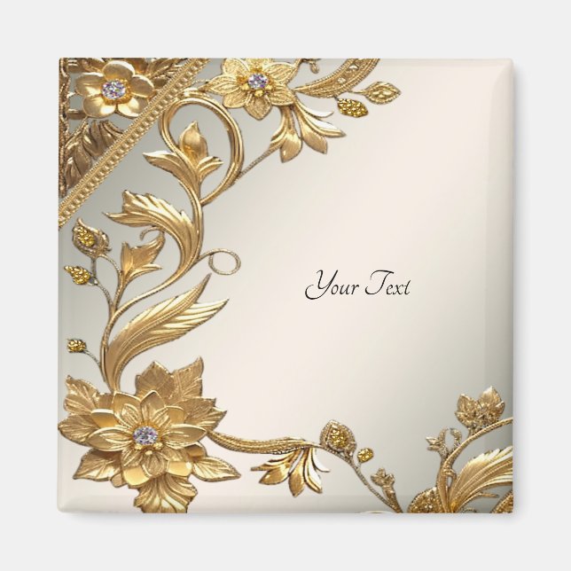 Íman A Onda do ouro deixa o ímã flexível (Frente)