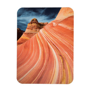 Íman A onda, falésias vermelhas, Arizona