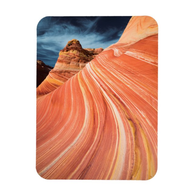 Íman A onda, falésias vermelhas, Arizona (Vertical)