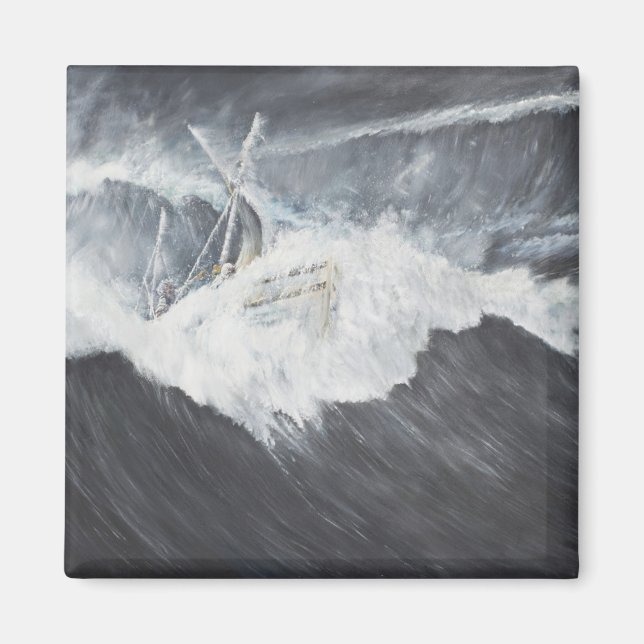 Íman A onda gigante (Frente)