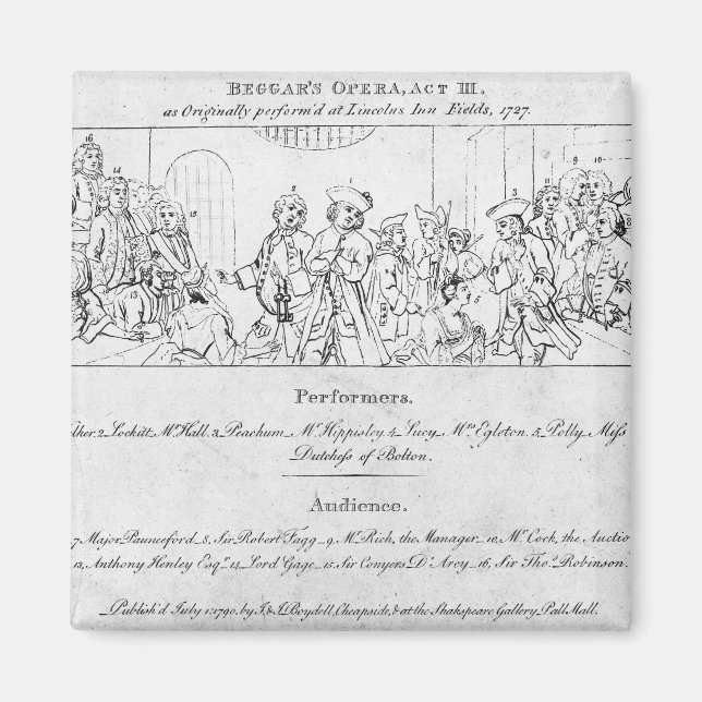 Íman A Ópera do Mendigo' (Frente)