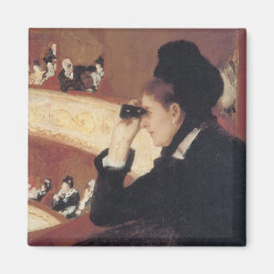 Íman A Ópera por Mary Cassatt, Impressionismo Antigo