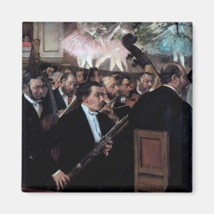 Íman A Orquestra na Ópera, Edgar Degas