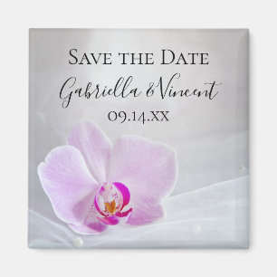 Íman A orquídea cor-de-rosa e o casamento nupcial do