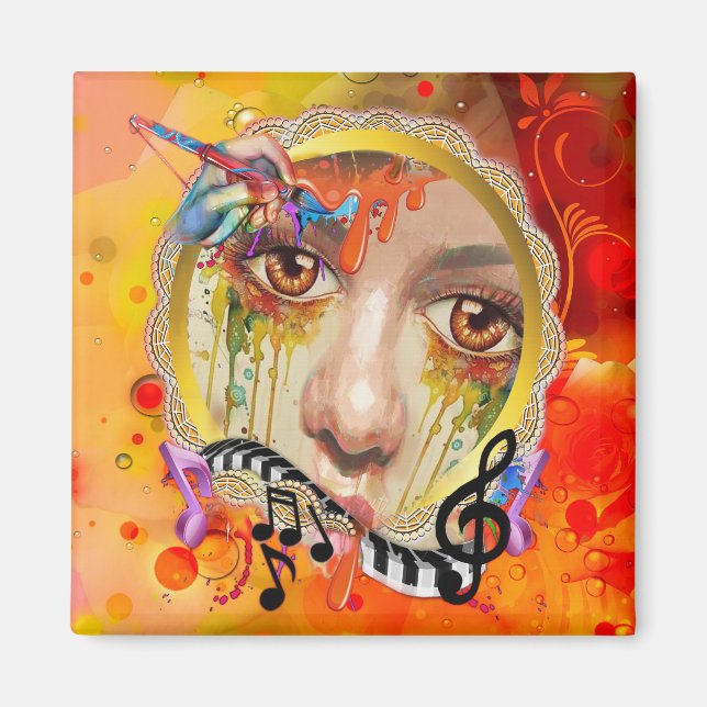 Íman A paleta do artista (Frente)