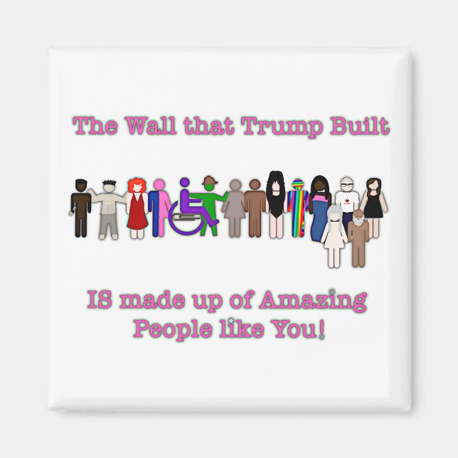 Íman A Parede que Trump Construiu (Frente)