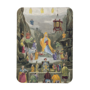 Íman A parte do altar "YUN no templo de Stzoo Stzee",