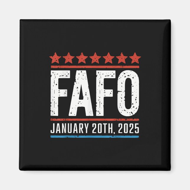 Íman A partir de 20 de janeiro de 2025, Inauguração Pre (Frente)