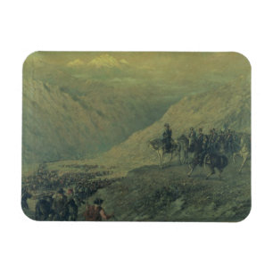Íman A passagem dos Andes em 1817 (óleo em canvas)